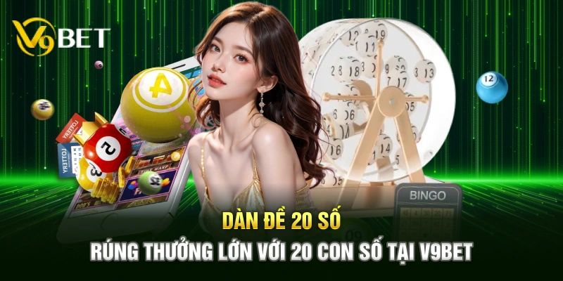 Dàn Đề 20 Số - Trúng Thưởng Lớn Với 20 Con Số Tại V9BET